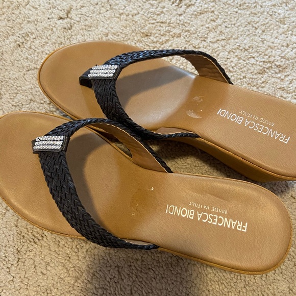 Francesca Biondi wedges size 6M - Picture 2 of 7